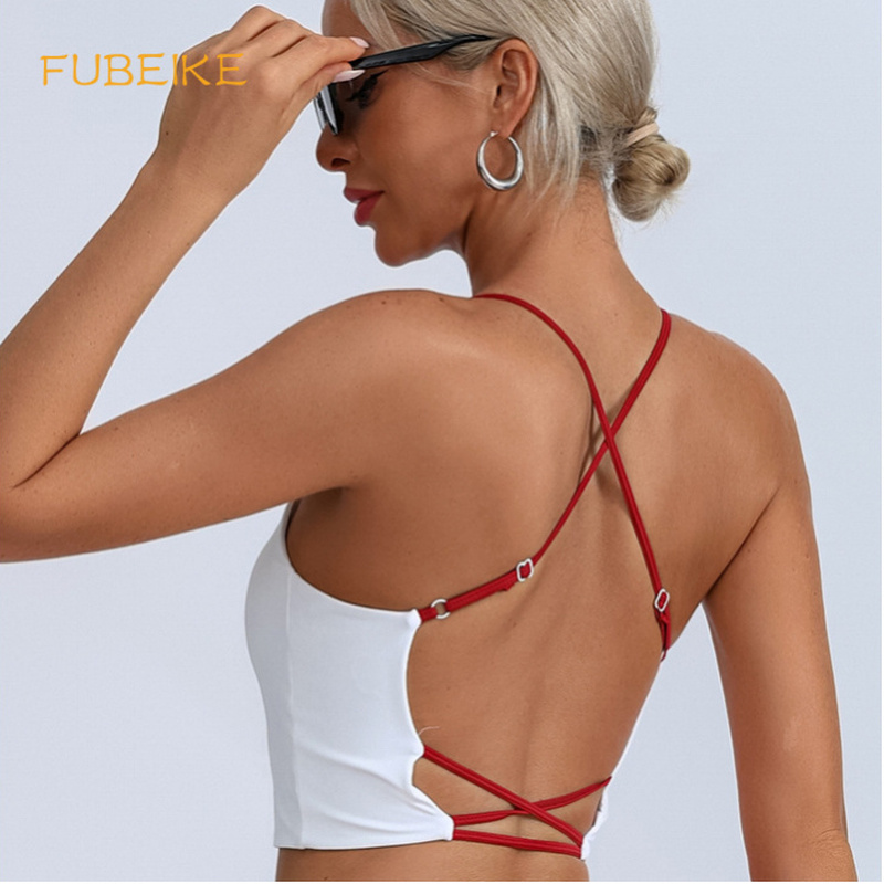Suspender Tank Top - Top de Yoga com Alças e