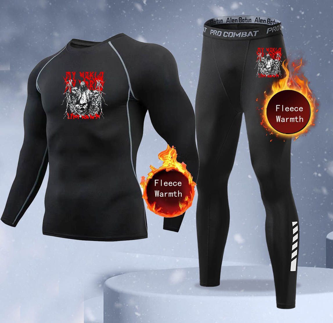 Thermal Long John - Novo Conjunto de Roupa Íntima Térmica