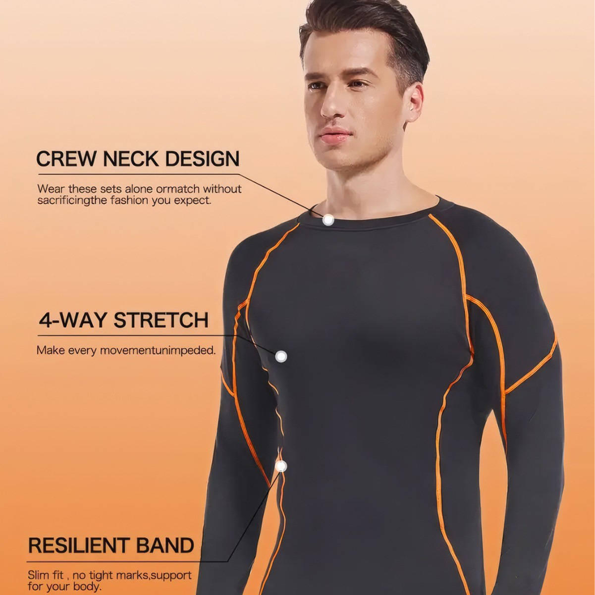 Conjunto de 2 Peças de Fleece  - Compression Long Pant avaliação e preço