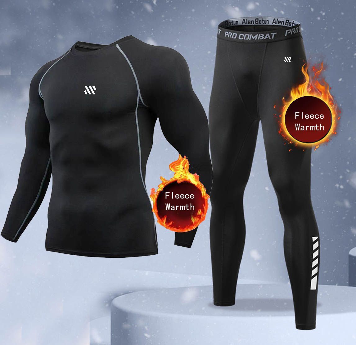 Novo Conjunto de Roupa Íntima  - Thermal Long John avaliação e preço