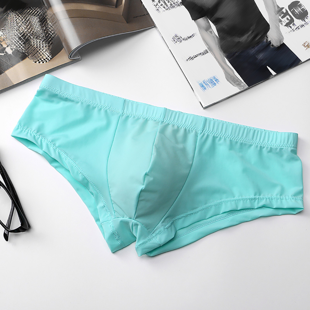 Cuecas boxer de seda gelo resp - Pouch Boxer Pouch avaliação e preço