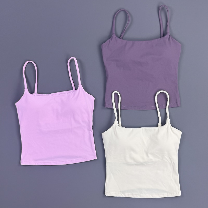 Top de Ginástica Feminino com  - Suspender Tank Top avaliação e preço
