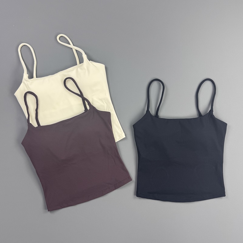 Top de Ginástica Feminino com  - Suspender Tank Top avaliação e preço