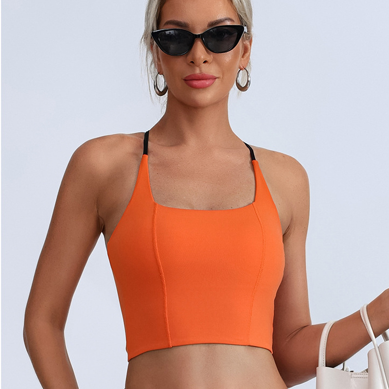Top de Yoga com Alças e Costas - Suspender Tank Top avaliação e preço
