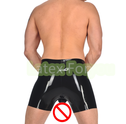 Látex masculino Pênis Bainha R - Pouch Boxer Pouch avaliação e preço