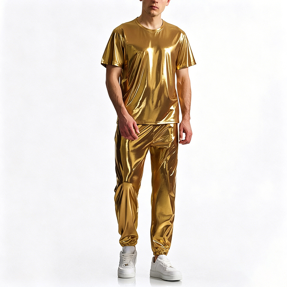 Conjunto de Camiseta de Manga  - T Shirt Tight Fit avaliação e preço